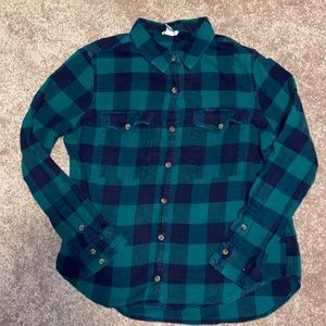 Blue & Green Flannel